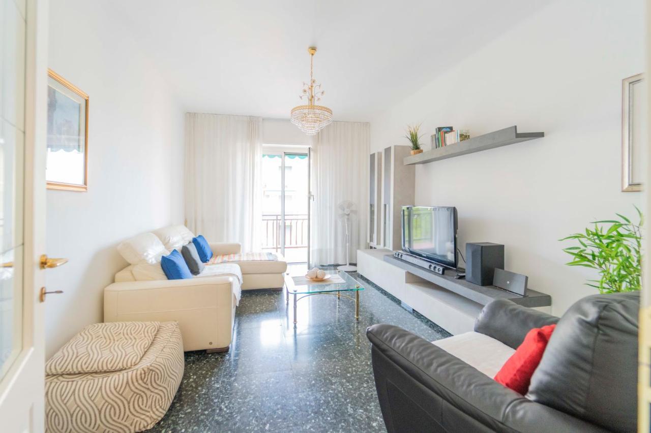 193 - Casa Via Della Chiusa - Centralissimo E Vicino Alla Baia Del Silenzio, Spiaggia E Mare 150M - Parcheggio Gratis Incluso E Aria Condizionata Sestri Levante Ngoại thất bức ảnh