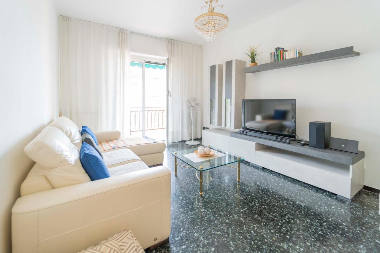 193 - Casa Via Della Chiusa - Centralissimo E Vicino Alla Baia Del Silenzio, Spiaggia E Mare 150M - Parcheggio Gratis Incluso E Aria Condizionata Sestri Levante Ngoại thất bức ảnh